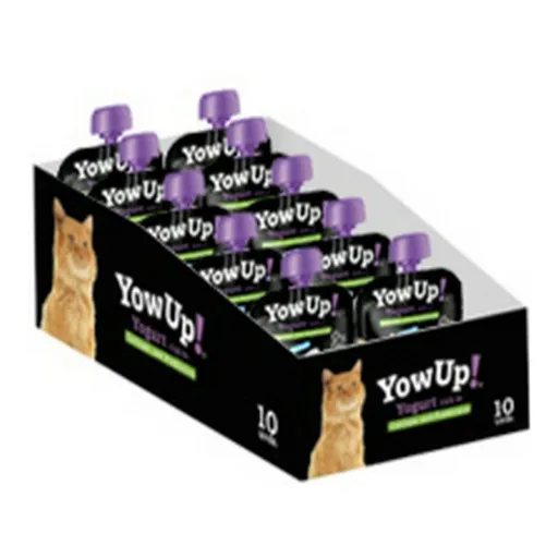 Comida Húmida YowUp 10 x 85 g 10 Unidades Gato Iogurte