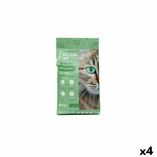 Areia para Gatos Gloria Premium Aloé Vera 5 kg 4 Unidades