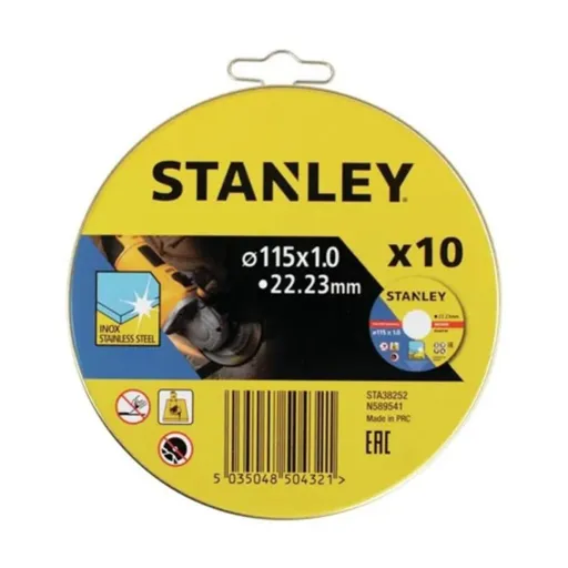 Disco de Corte Stanley (10 Unidades)