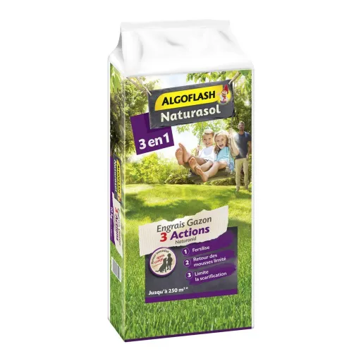 Fertilizante para Plantas Algoflash AG3BIO250 Relva 3 em 1 10 kg