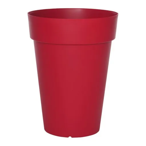 Vaso Riviera 415356 Vermelho Plástico Redondo Ø 40 x 53 cm