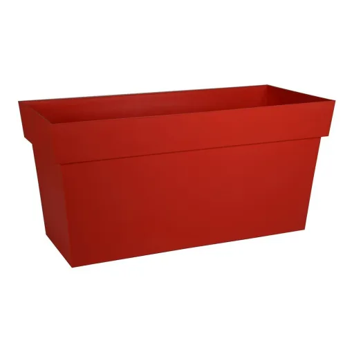 Floreira Autoirrigável EDA Tuscan Wall Retangular Vermelho 79 x 35 x 39 cm