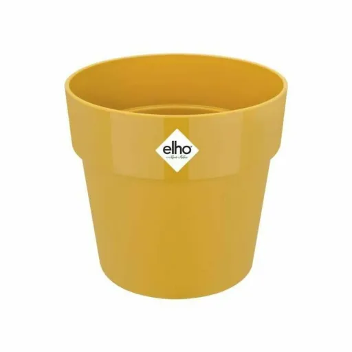 Vaso Elho 9262302511800 Ocre Plástico Redondo Ø 24,7 x 23,2 cm