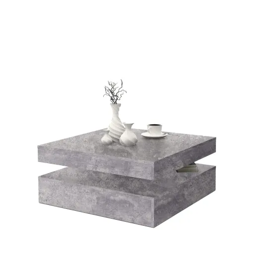 Mesa de Apoio Cinzento Claro (78 x 78 x 35,4 cm)