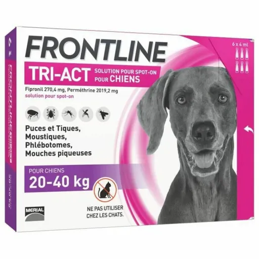 Pipeta para Cães Frontline Tri-Act 20-40 Kg