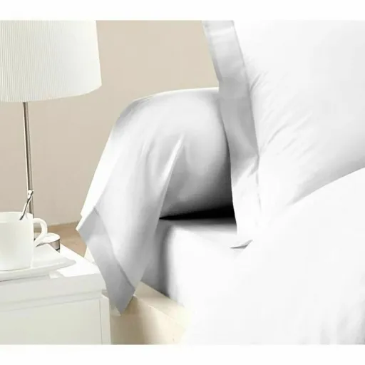 Capa de Almofada Lovely Home Branco 85 x 185 cm (2 Unidades)