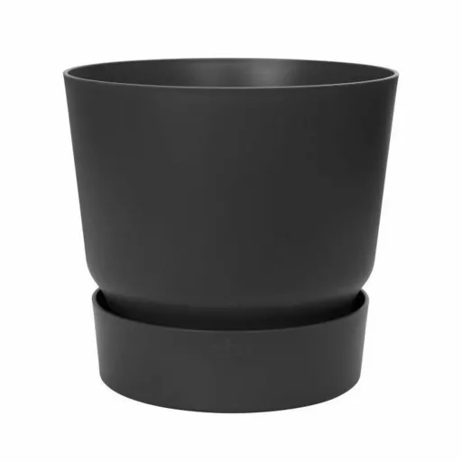 Vaso Elho Greenville Ø 24,48 cm Preto Plástico