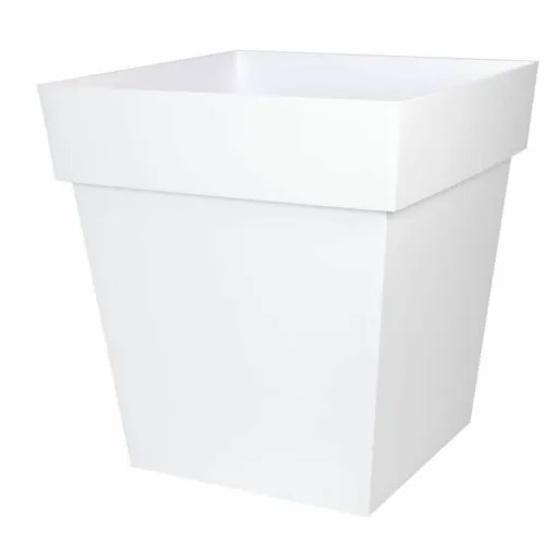 Vaso EDA Tuscany Quadrado Branco Ø 50 cm