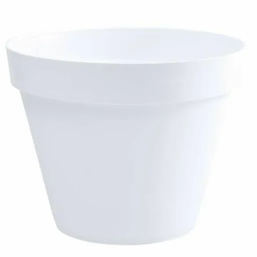 Vaso EDA Tuscan  Branco Polipropileno Redonda Redondo Ø 48 x 40 cm