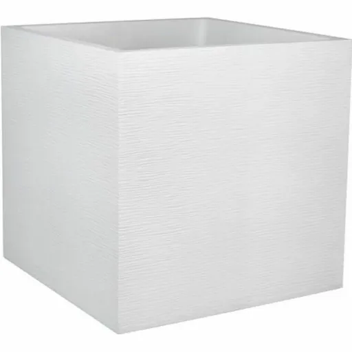 Vaso EDA Branco Plástico 49,5 x 49,5 x 49,5 cm