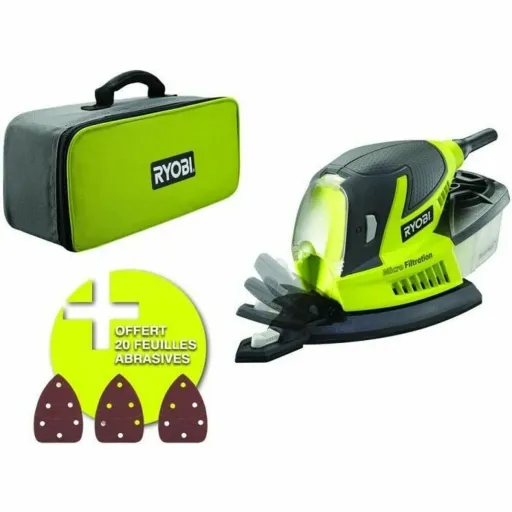 Lixadora Excêntrica Ryobi Triangular 100 W