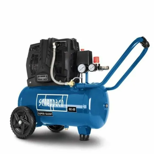 Compressor de Ar Scheppach HC25Si Horizontal 1100 W 8 Bar 24 L