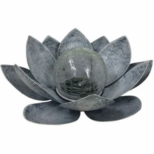 Lâmpada de Mesa Galix Waterlily Cinzento