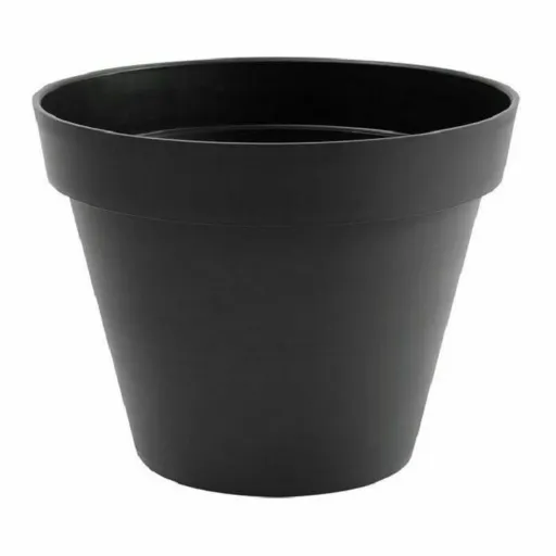 Vaso EDA Tuscan Ø 40 cm Redondo Cinzento Escuro