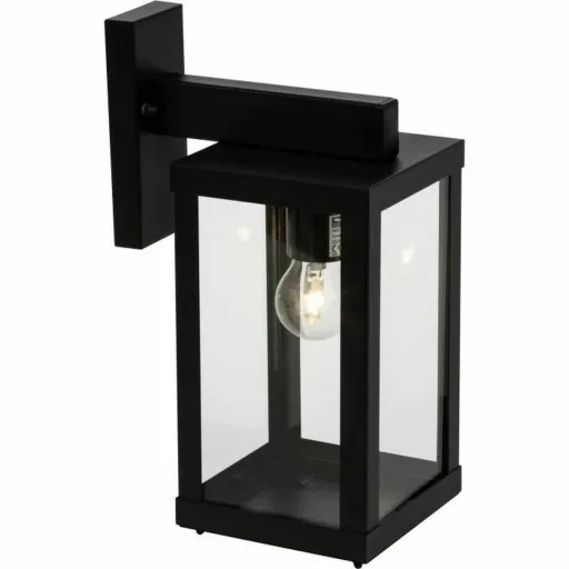 Luz de Parede Brilliant Gaia Exterior Preto Metal 60 W E27