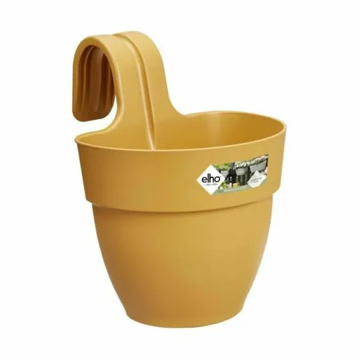 Vaso Elho Vibia 24,1 x 20,5 x 26,5 cm Amarelo