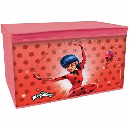 Caixa Fun House Miraculous Vermelho 55,5 x 34,5 x 34 cm