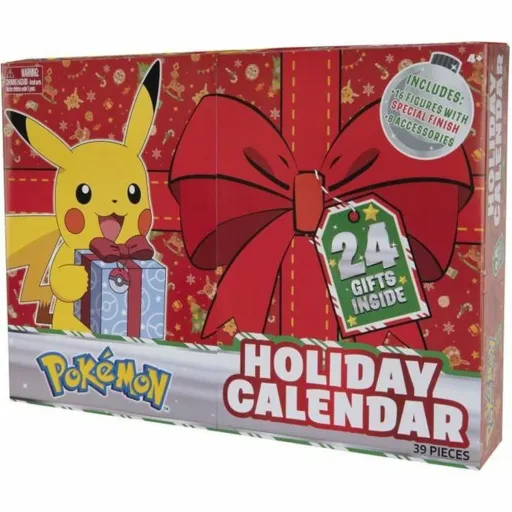 Calendário do Advento Bandai Pokémon 39 Peças