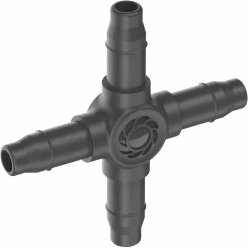 Conector de Mangueira Gardena "Easy & Flexible" 13214-20 Cruz 3/16" 4,6 mm 10 Unidades