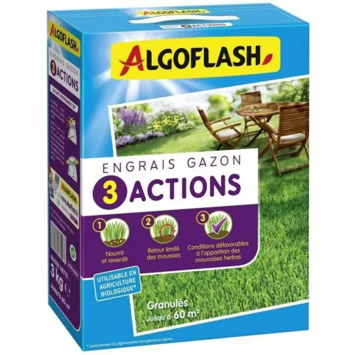 Fertilizante para Plantas Algoflash 3 Actions 3 Kg