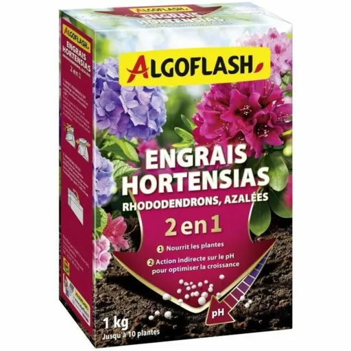 Fertilizante para Plantas Algoflash HORTOPH1N Hortênsia 2 em 1 1 kg