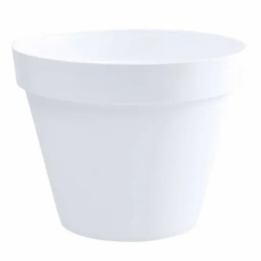 Vaso EDA Tuscan  Ø 40 x 32 cm Redonda Branco Polipropileno