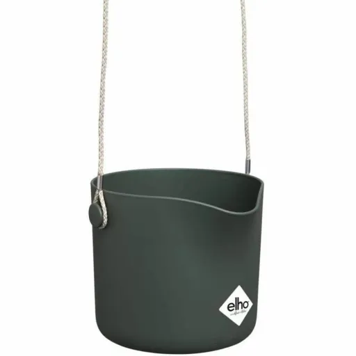 Vaso Suspenso Elho   Verde Plástico Ø 18 cm