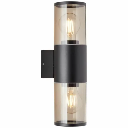 Luz de Parede Brilliant Sergioro Preto 20 W