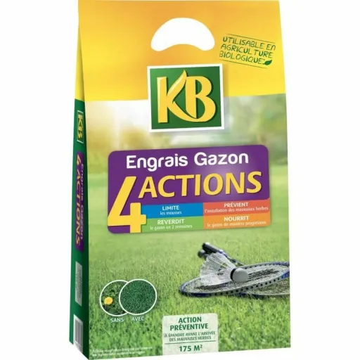 Fertilizante para Plantas KB Relva 4 em 1 280 m² 7 kg