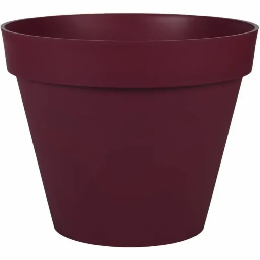 Vaso EDA Vermelho Ø 41 cm Plástico Redondo Moderno