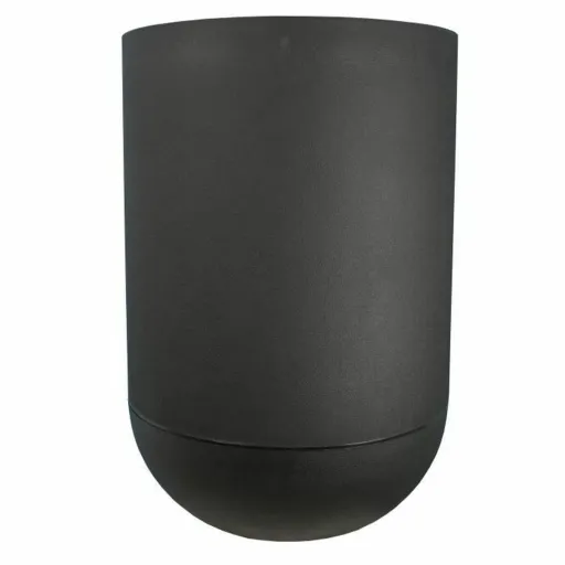 Vaso Riss Preto Ø 50 cm Plástico Redondo