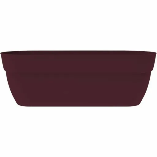 Vaso EDA Vermelho Ø 30 cm Plástico Oval Moderno