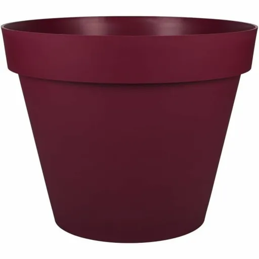 Vaso Ecolux Vermelho Escuro Ø 60 cm Plástico Redondo Moderno