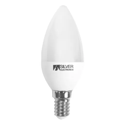 Vela Silver Electronics ECO VELA E14 5W 3000K A+ Branco Preto 5 W E14 (3000K)