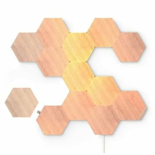 Painel LED Nanoleaf NL52-K-3002HB-13PK Branco Castanho 4000 K