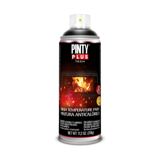 Tinta Anticalórica Pintyplus Tech A104 400 ml Spray Preto