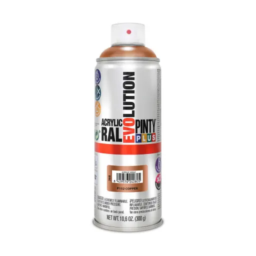 Tinta em Spray Pintyplus Evolution P152 400 ml Cobre