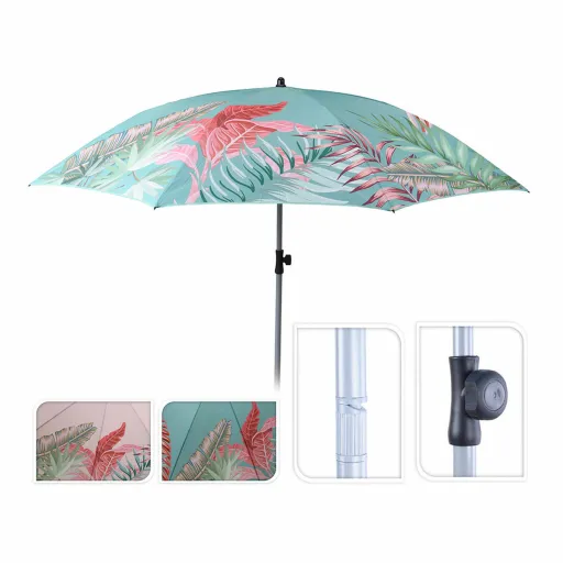 Parasol Pro Beach Animais Ajustável Plástico Ø 160 cm Ø 200 cm