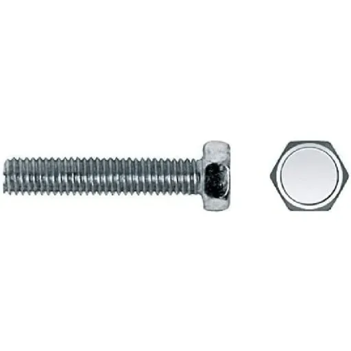 Caixa de Parafusos CELO M8 x 30 mm 8 x 30 mm Rosca Métrica 100 Unidades Zincado