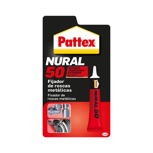 Cola Instantânea Pattex Nural 50 10 ml Vermelho Líquido