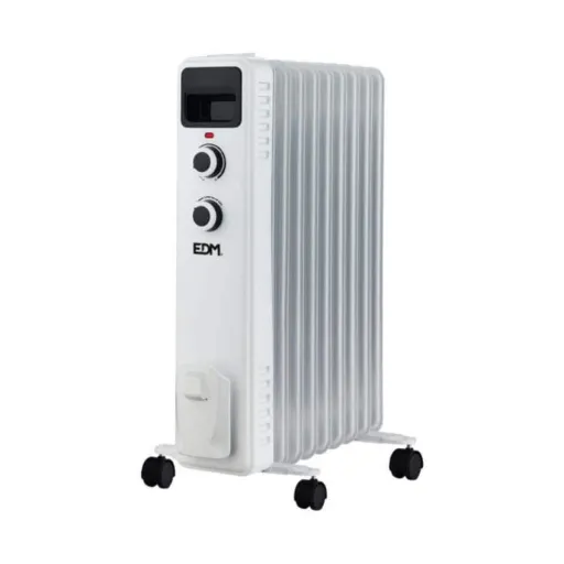 Radiador de Óleo (9 Corpos) EDM 07124 07124 Branco 2000 W