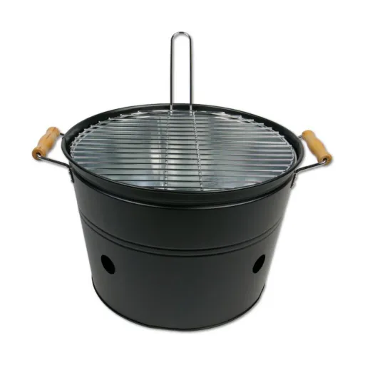 Churrasco Portátil Zinco ø 32 cm