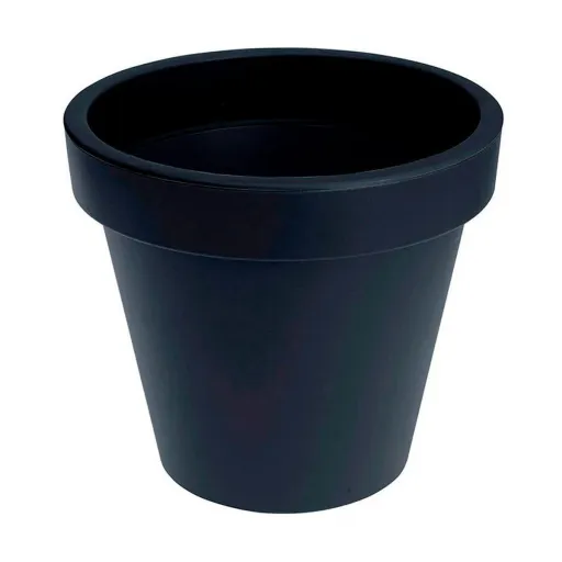 Vaso Plastiken Antracite Polipropileno Ø 25 cm