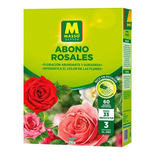 Adubo Não Orgânico Massó 234113 Arbusto de Rosas 2 Kg 2 L 2 kg