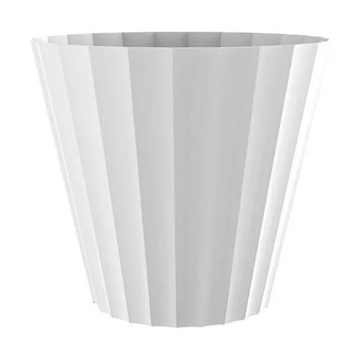 Vaso Plastiken Branco Polipropileno 32 x 29 cm