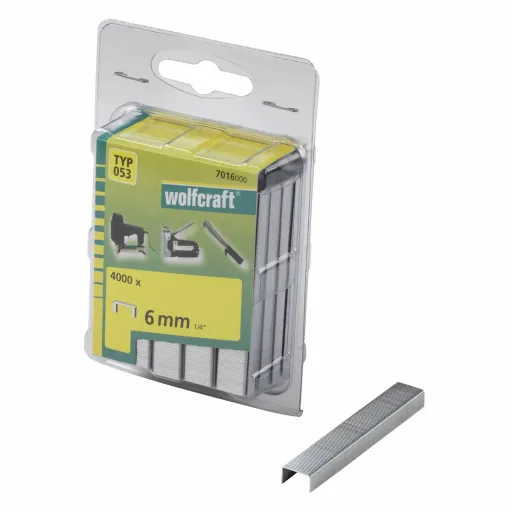 Grampos Wolfcraft 7016000 Nº 053 4000 Unidades