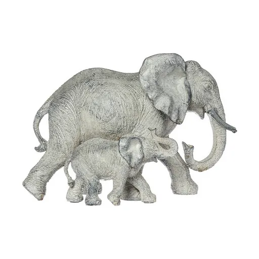 Figura Decorativa Atmosphera 15,5 x 22,5 x 12 cm Resina Elefante Multicolor