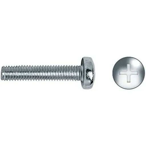 Caixa de Parafusos CELO 5 x 10 mm Rosca Métrica 500 Unidades Zincado