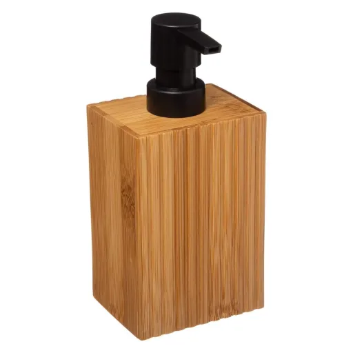 Dispensador de Sabão 5five Simply Smart Terre Bambu Preto Madeira