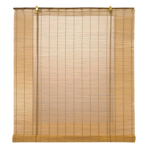 Estore de Enrolar Stor Planet Ocre Manga Bambu 60 x 175 cm